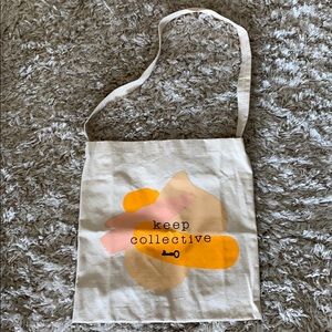Keep Collective canvas tote
